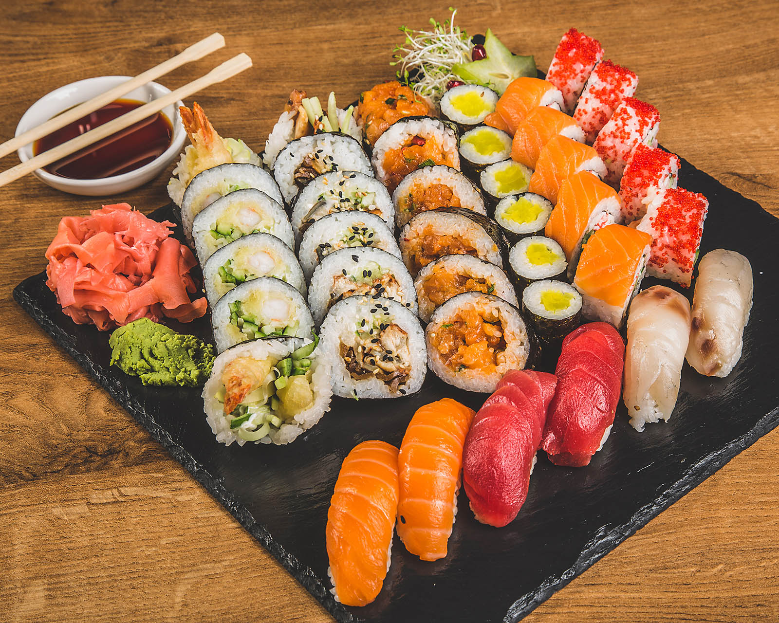 Fotografia kulinarna dla sushi baru z Wrocławia